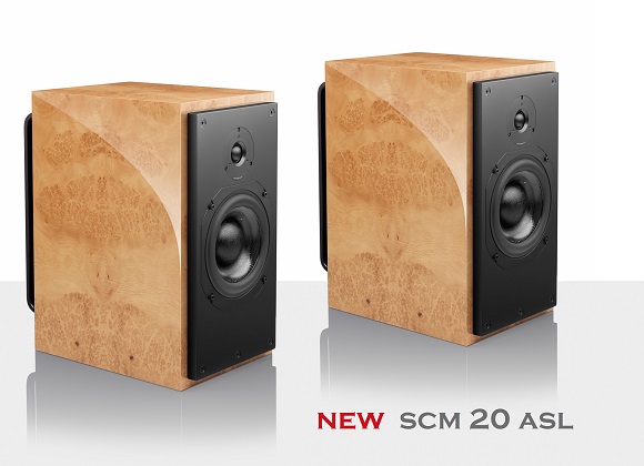ATC SCM 20 ASL Classic burr magnolia glossy finish